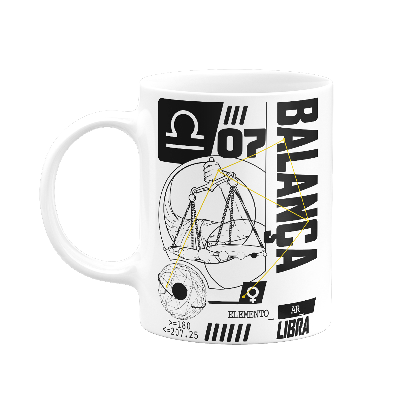 Caneca Zodíaco - Balança