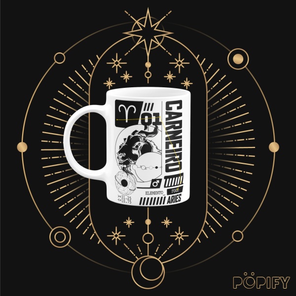 Caneca Zodíaco - Carneiro