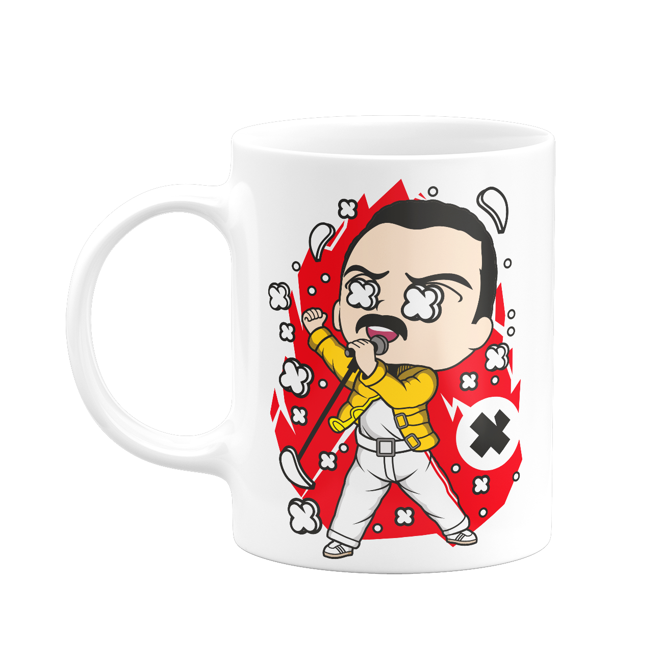 Caneca 325ml - Freddie Mercury (Queen)
