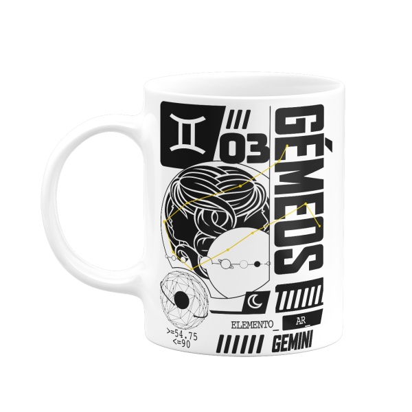 Caneca Zodíaco - Gémeos
