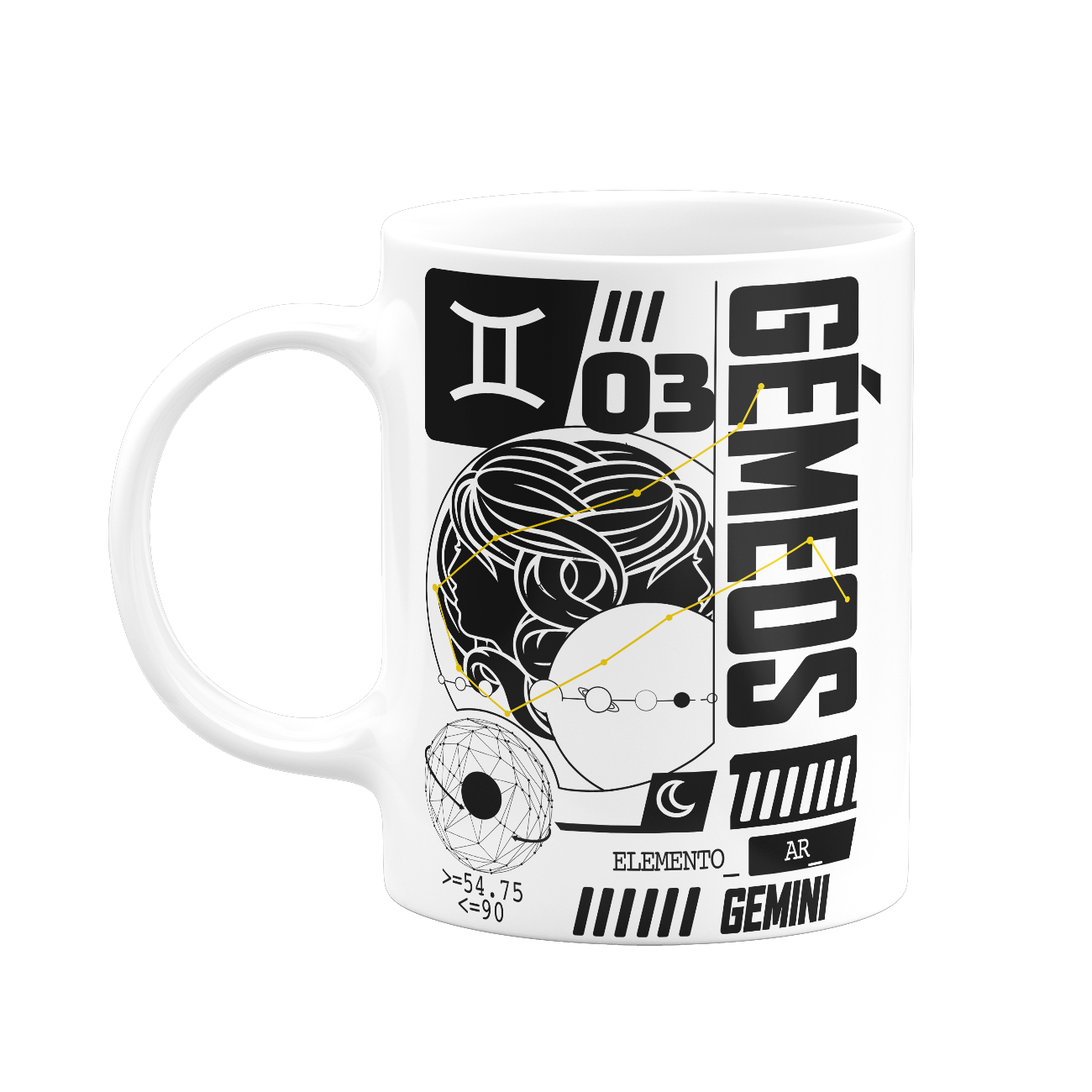 Caneca Zodíaco - Gémeos