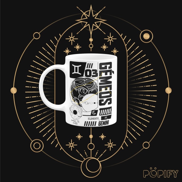 Caneca Zodíaco - Gémeos