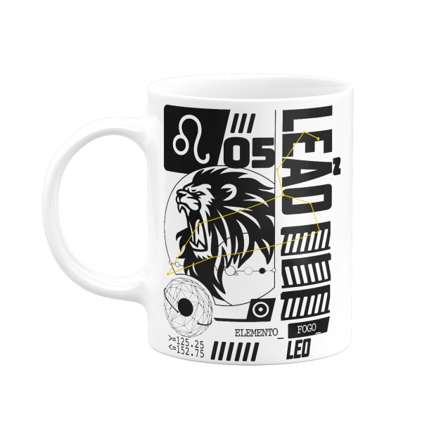 Caneca Zodíaco - Leão