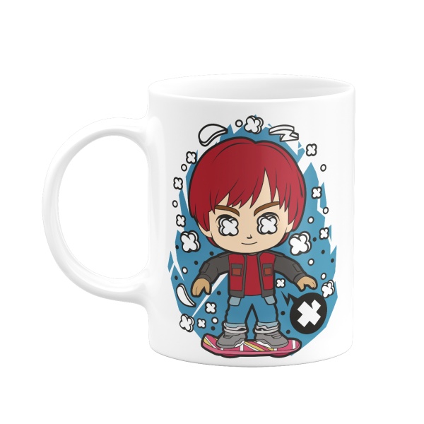 Caneca 325ml - Marty McFly (Back to the Future)