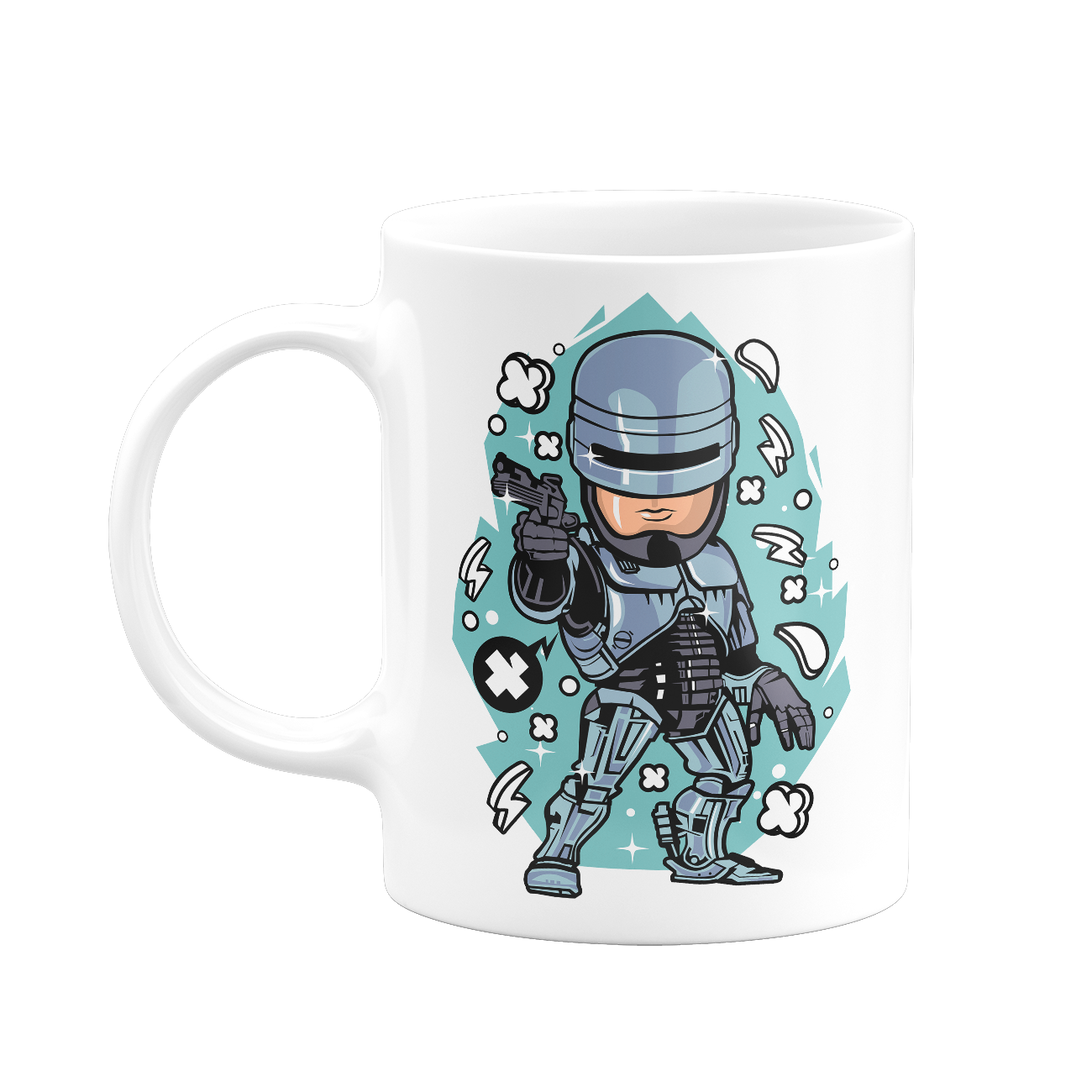 Caneca 325ml - Robocop