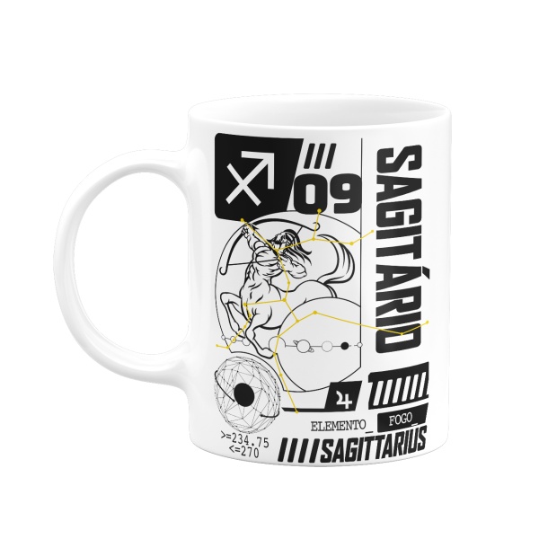 Caneca Zodíaco - Sagitário