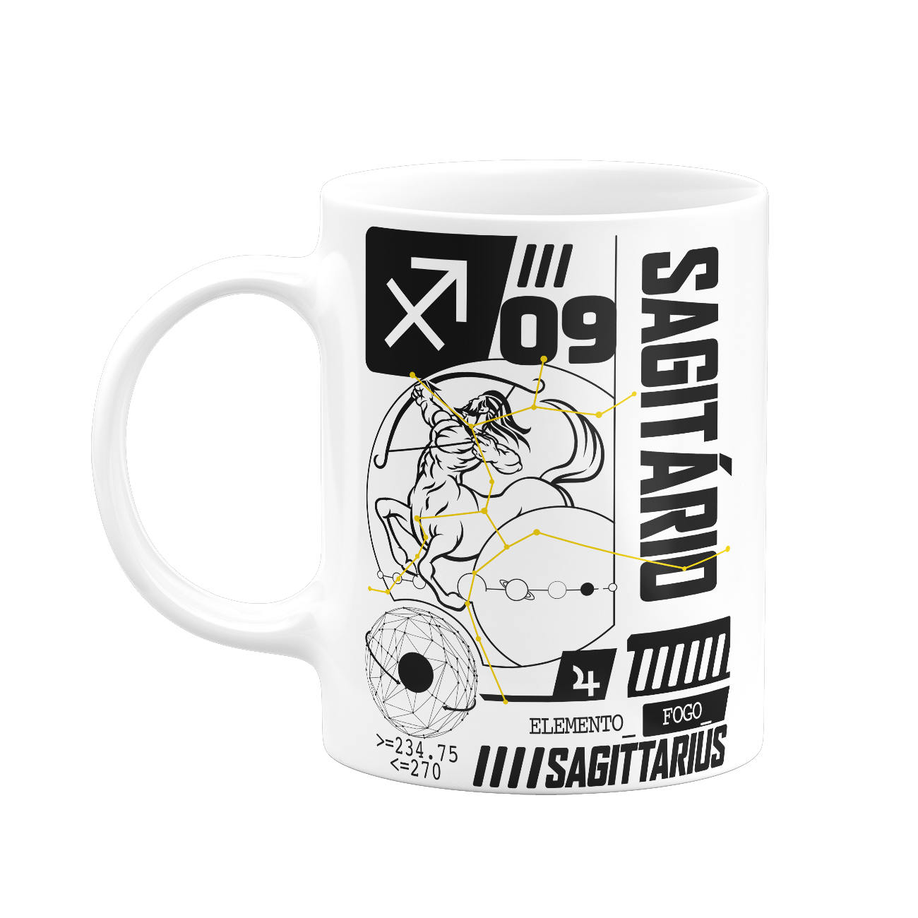 Caneca Zodíaco - Sagitário