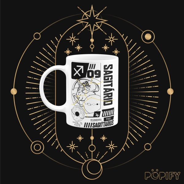 Caneca Zodíaco - Sagitário