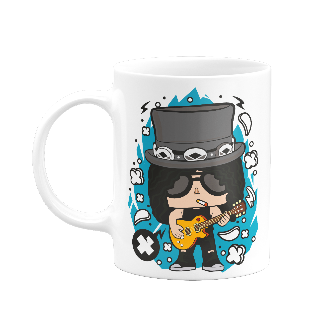 Caneca 325ml - Slash (Guns N' Roses)