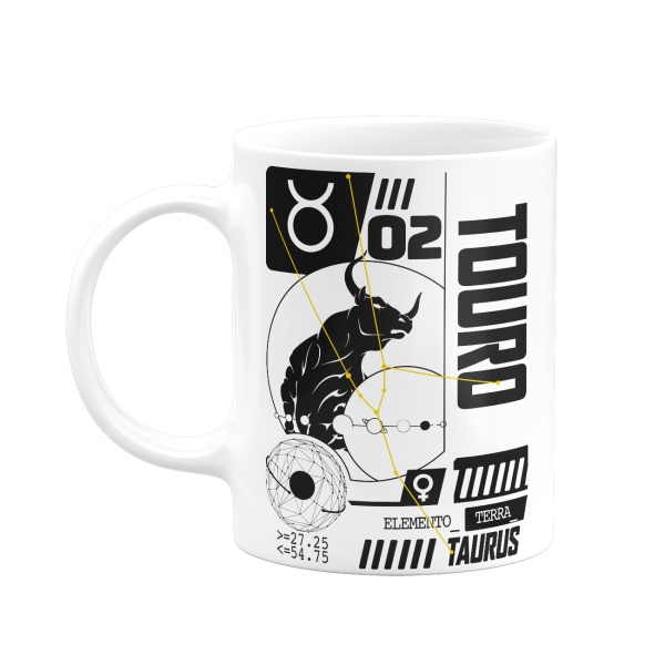 Caneca Zodíaco - Touro