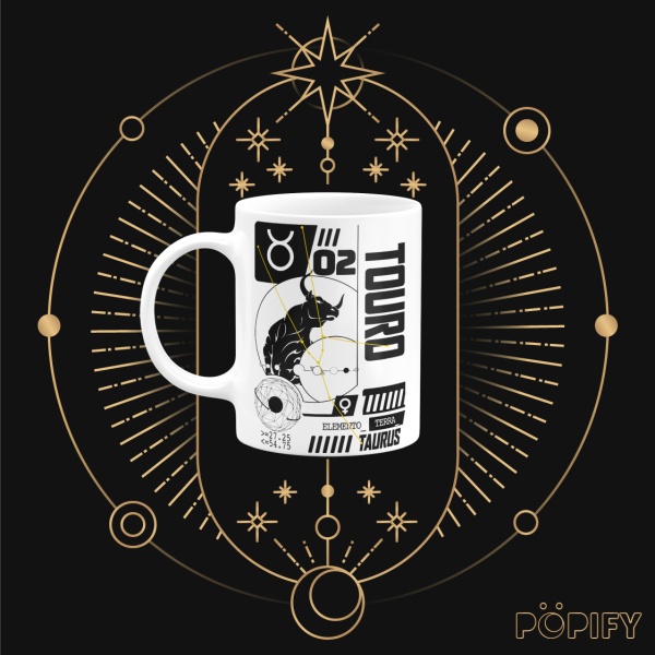 Caneca Zodíaco - Touro