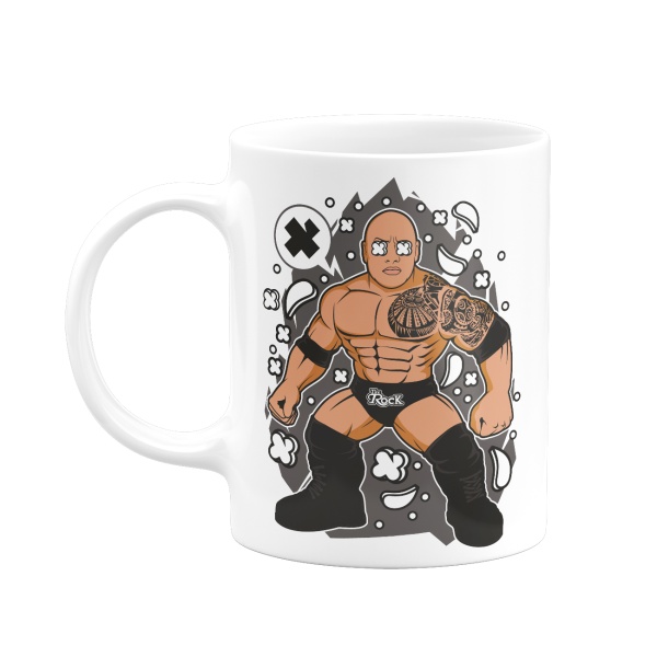 Caneca 325ml - The Rock (Dwayne Johnson)