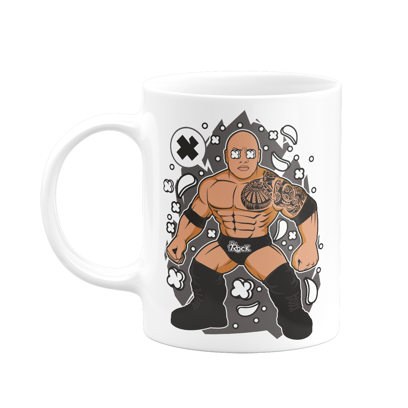 Caneca 325ml - The Rock (Dwayne Johnson)