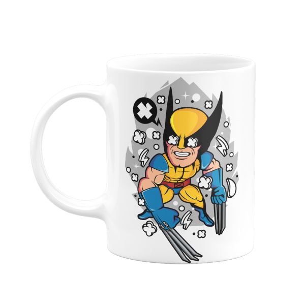 Caneca 325ml - X-Men (Wolwerine)