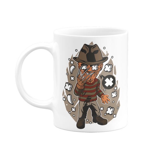 Caneca 325ml - Freddy Krueger (A Nightmare on Elm Street)