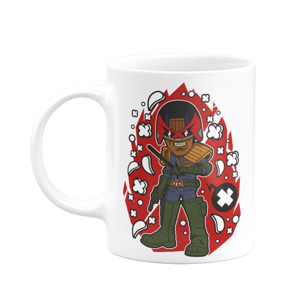Caneca 325ml - Judge Dredd
