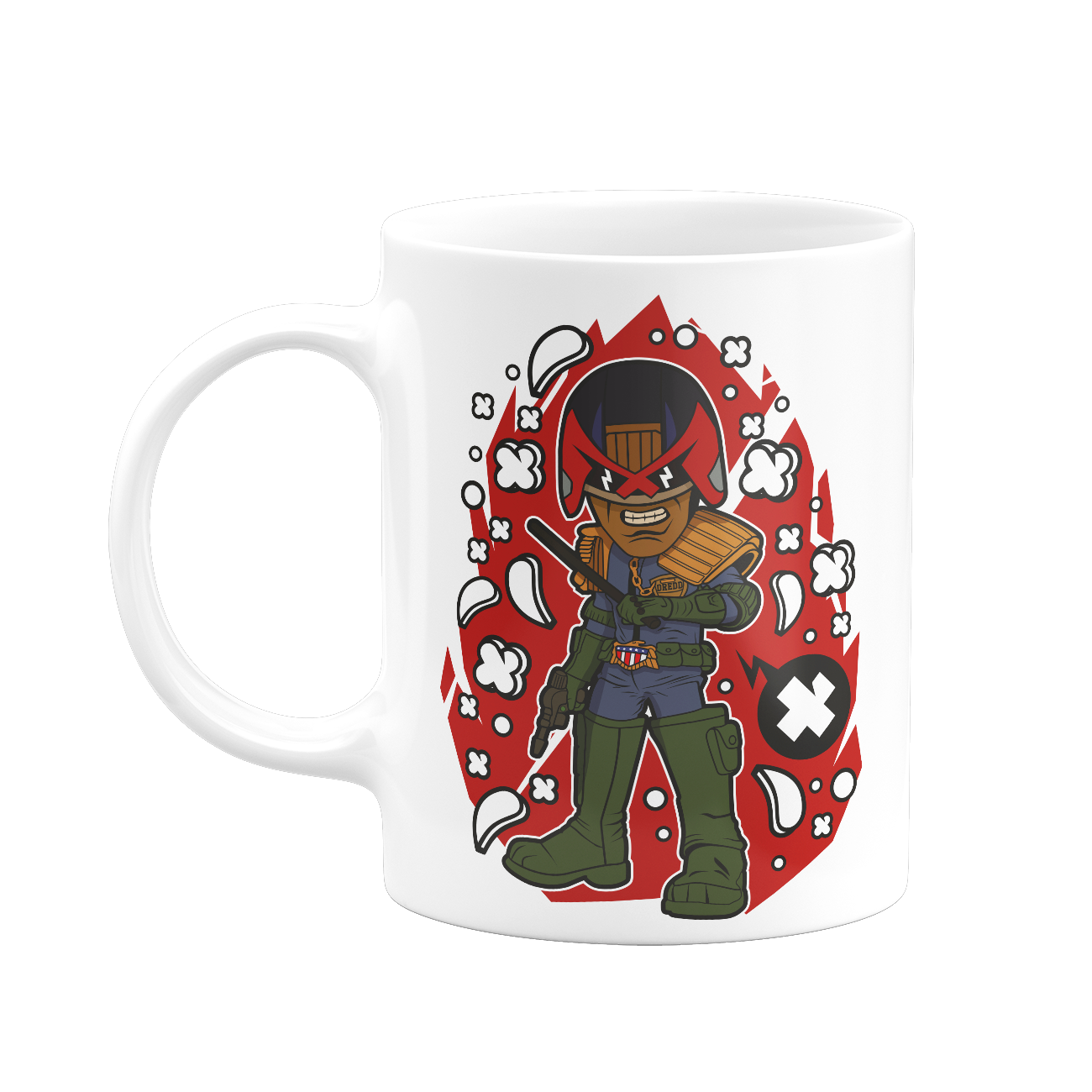 Caneca 325ml - Judge Dredd