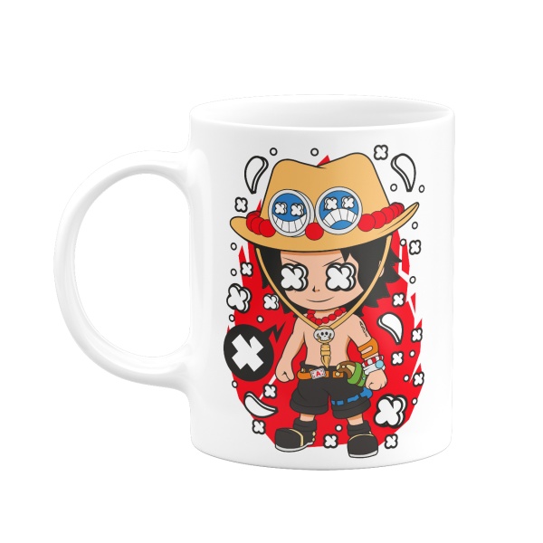 Caneca 325ml - Portgas D. Ace (One Piece)