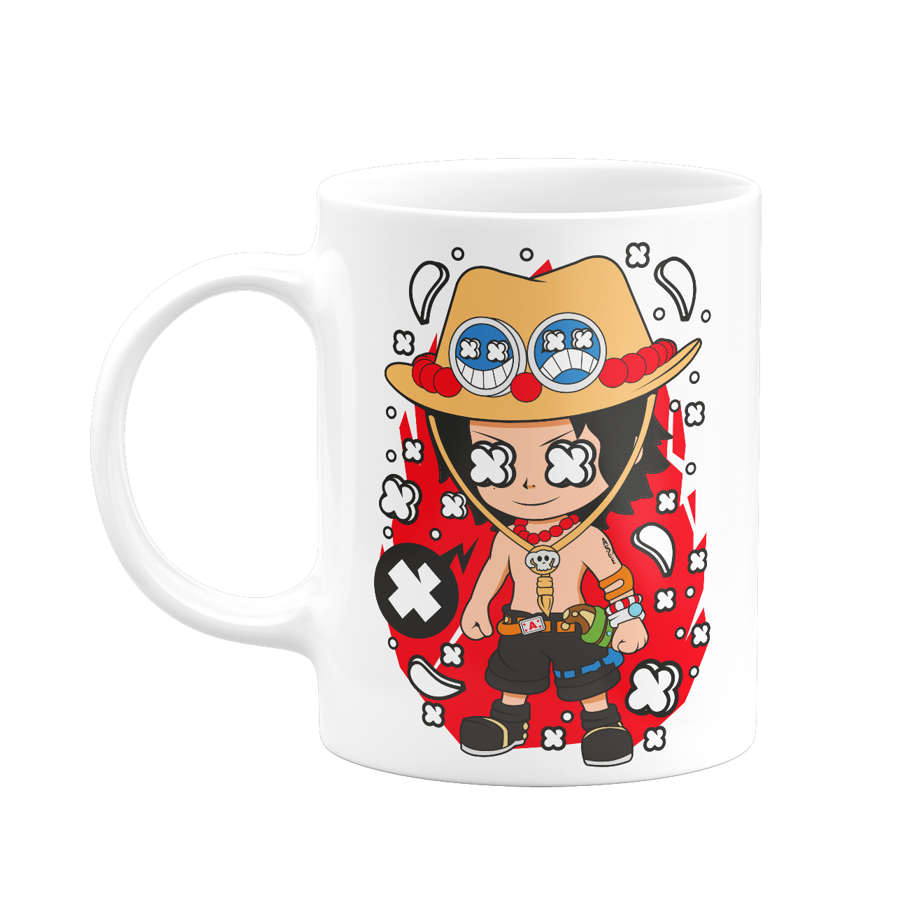 Caneca 325ml - Portgas D. Ace (One Piece)
