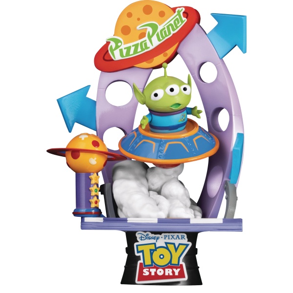 Figura Toy Story D-Stage - Alien Racing Car Closed Box Version 15 cm