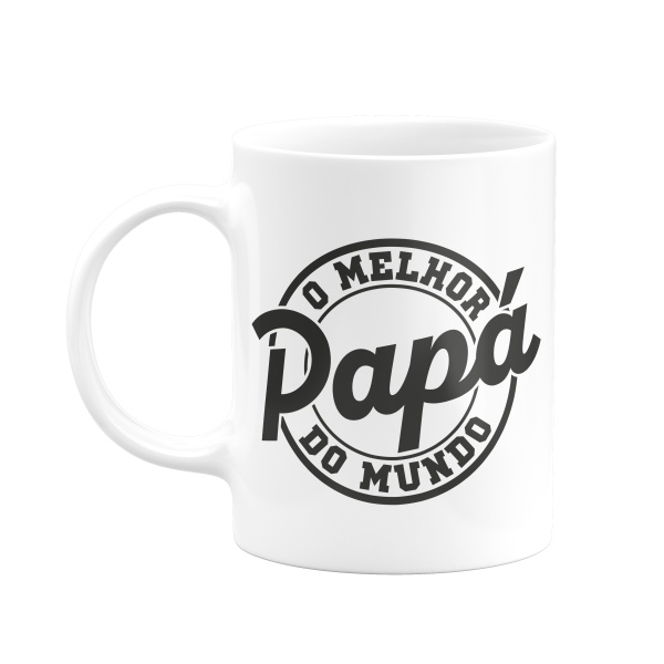 Caneca 325ml - O melhor papá do mundo
