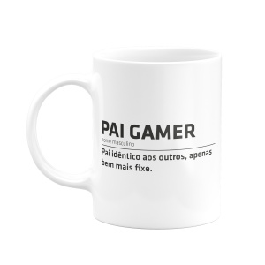 caneca pai gamer
