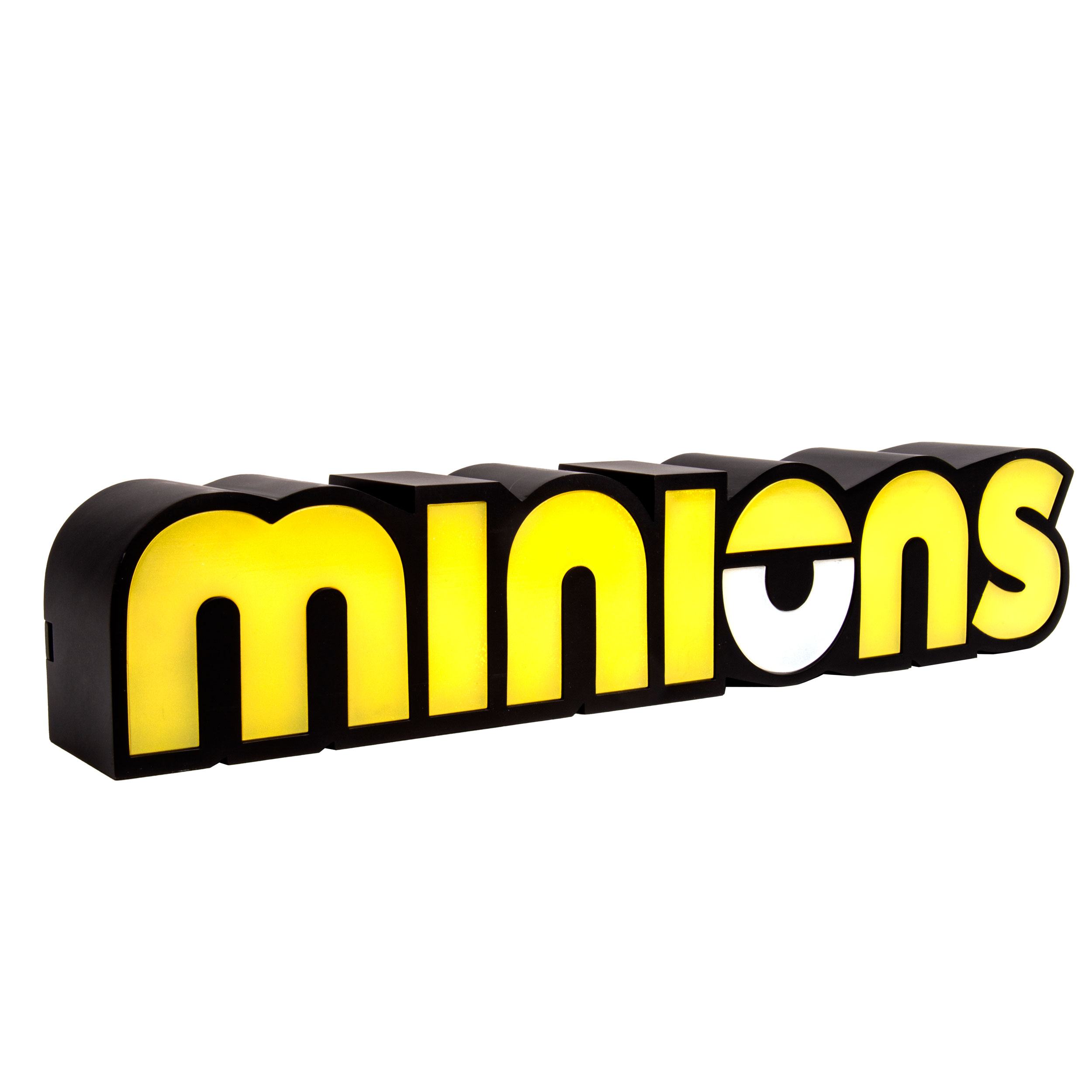 Luz LED - Logo Minions 30 cm