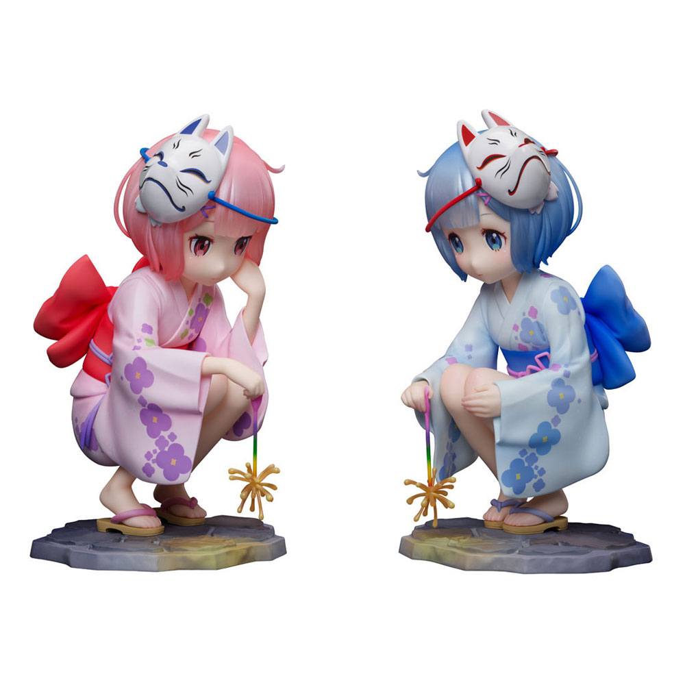 Figura Re:ZERO -Starting Life in Another World- -s  Rem & Ram Childhood Summer Memories 11 cm