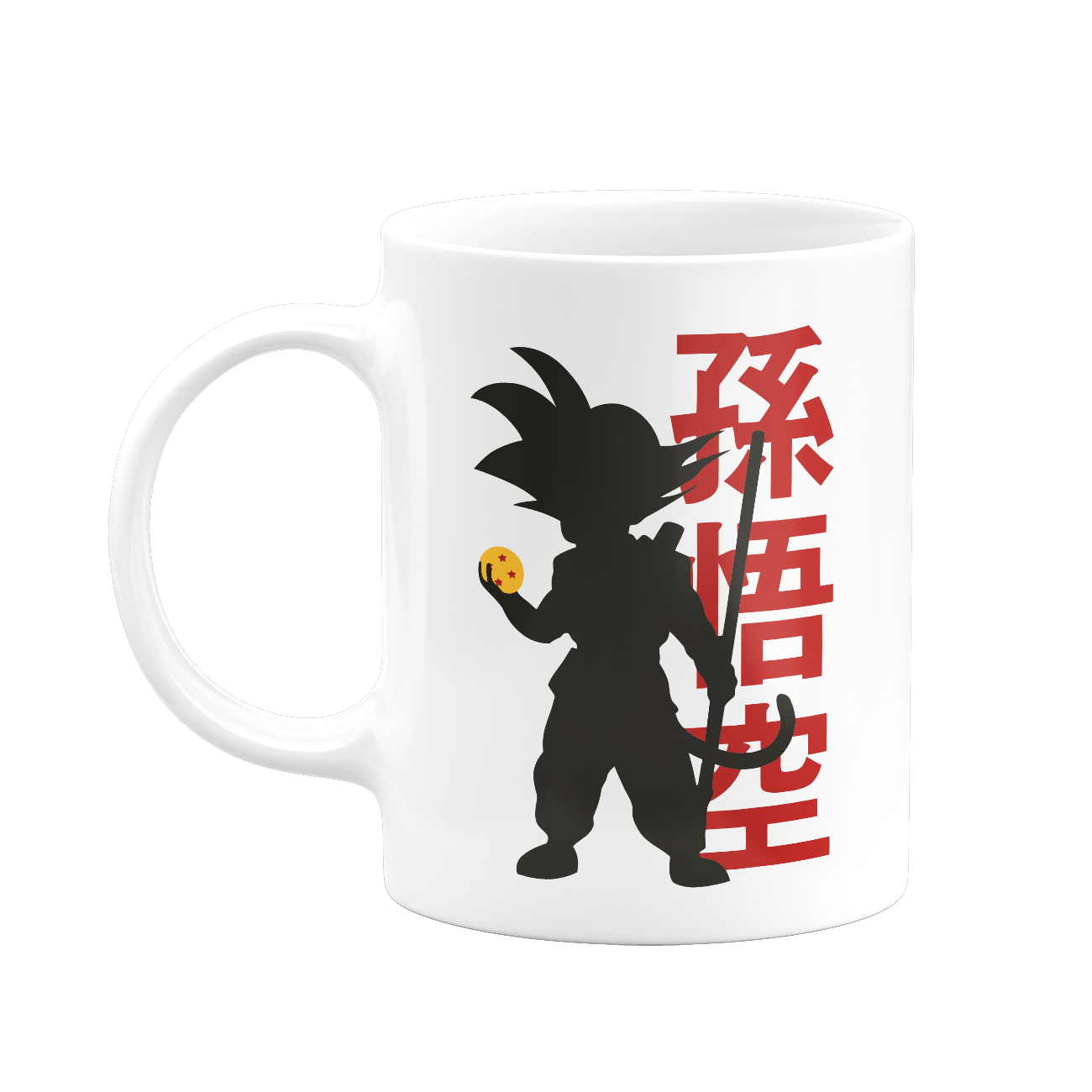 Caneca 325ml - Dragon Ball - Son Goku com Bola de Cristal