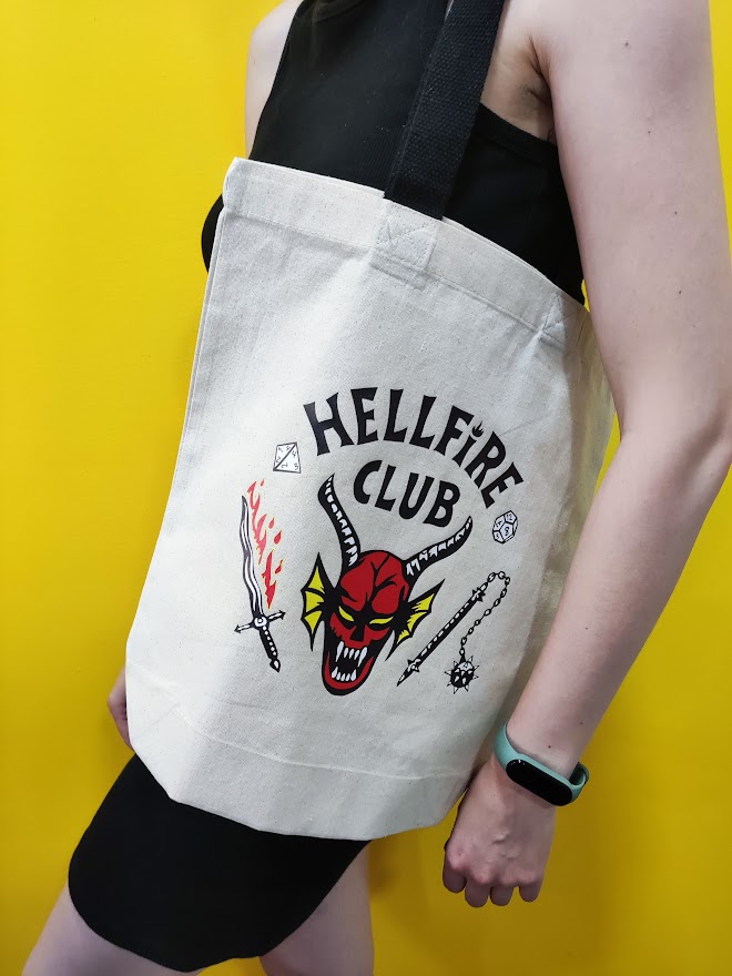 Tote Stranger Things - Hellfire Club