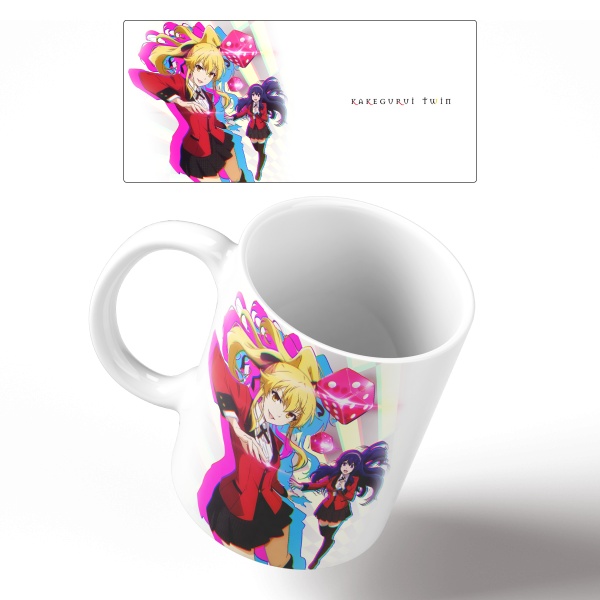 Caneca 325ml - Kakegurui Twin
