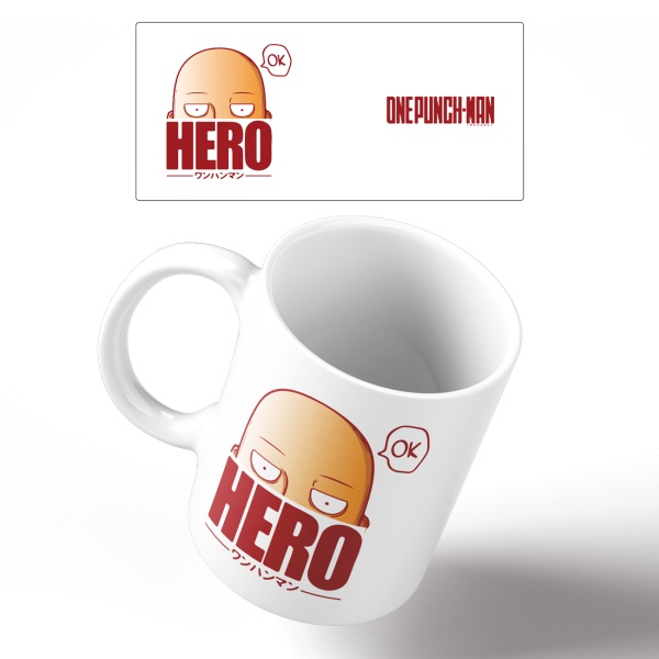 Caneca 325ml - One Punch Man - Saitama (Ok)