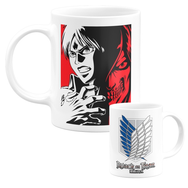 Caneca 325ml - Attack on Titan