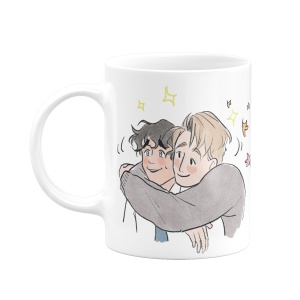 Caneca 330ml - Heartstopper - Charlie and Nick Travel