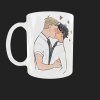 Caneca 330ml - Heartstopper - Charlie and Nick White Kiss
