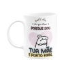 Caneca 330ml - Flork - Porque sou tua mãe e ponto final