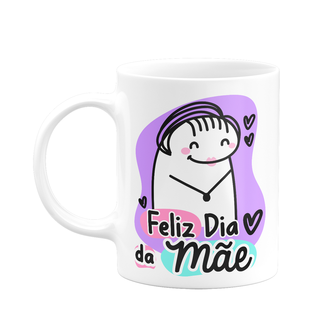 Caneca 330ml - Flork - Feliz Dia da Mãe