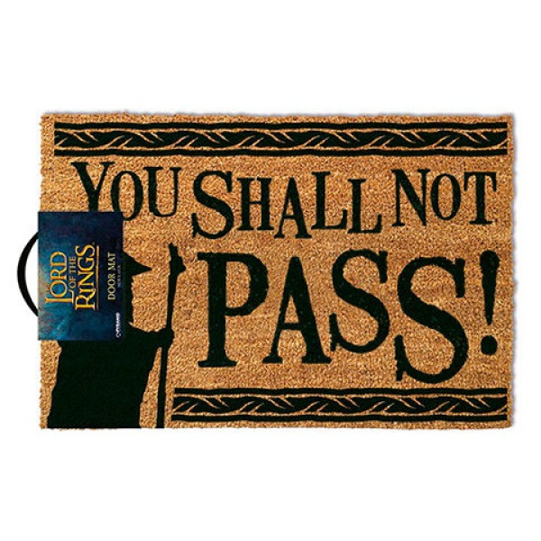 Doormat The Lord Of The Rings (You Shall Not Pass)