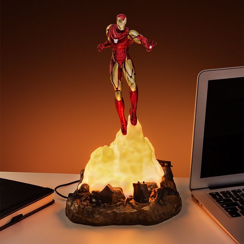 Paladone Iron Man Diorama Lamp 18 Cm Amarelo