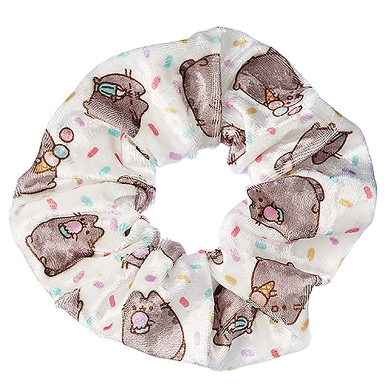 Pusheen the Cat White Ice Cream Hair Scrunchie