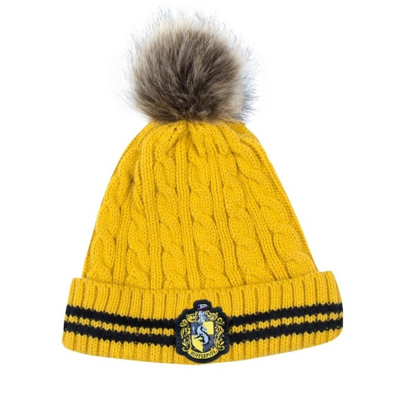 CNR- Harry Potter Hufflepuff pompom beanie