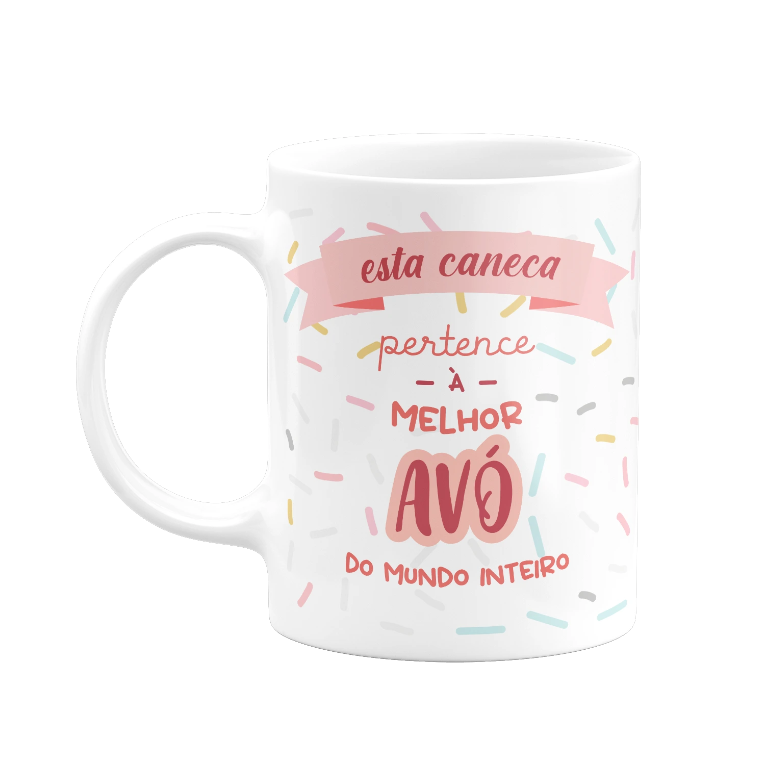 Caneca 330ml - 'Melhor Avó do Mundo'